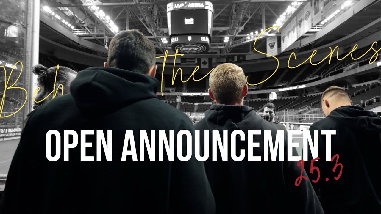 CrossFit Open Announcement 25.3 | Behind the Scenes