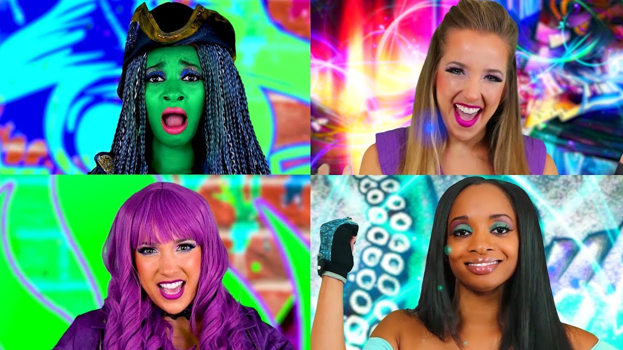 Descendants 2 Sing Along: Uma vs Mal Rap Battle Lyric Video. Totally TV Descendants 2 Sing Along: Uma vs Mal Rap Battle Lyric Video. Totally TV #1