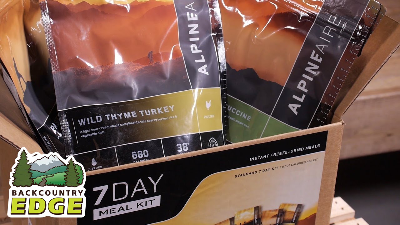 AlpineAire 7 Day Meal Kit