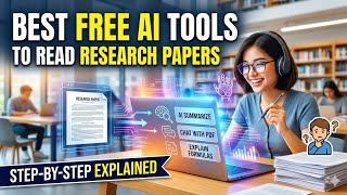 Famous Best FREE AI Tools to Read Research Papers Step-by-step explained Profile