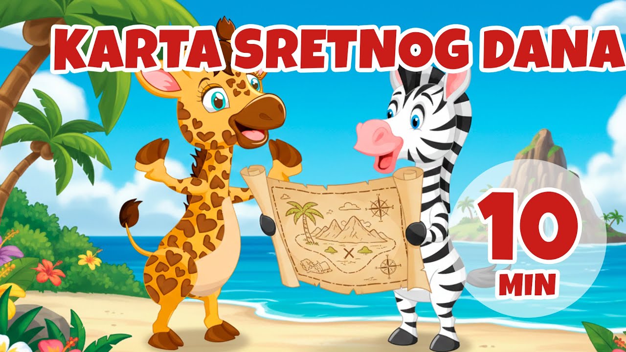 Karta sretnog dana - 10 min Giramille | Dječje pjesmice i dječije pjesmice