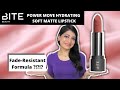 Bite Beauty Power Move Hydrating Soft Matte Lipstick Review - @TheSassyWay