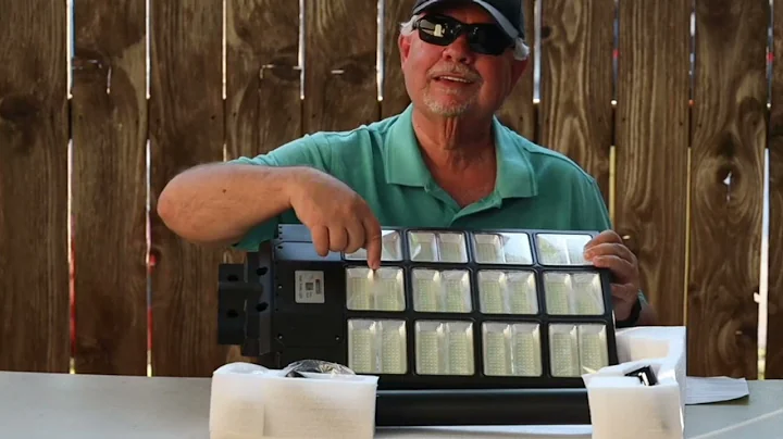 Outdoor Security Lighting | 3200W Solar Street Light