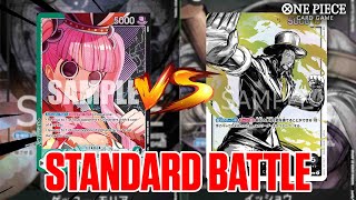 [STANDARD BATTLE] - Green-Black Perona vs OP03 Lucci [OP07] [One Piece Card Game]