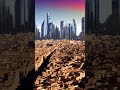 تخيل الذكاء الاصطناعي مدينة دمشق في المستقبل