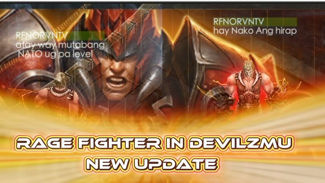 Rage Fighter in DevilzMU new update | Tara create na Tayo | 