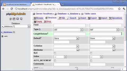 Beginner PHP Tutorial   112   phpMyAdmin Part 3