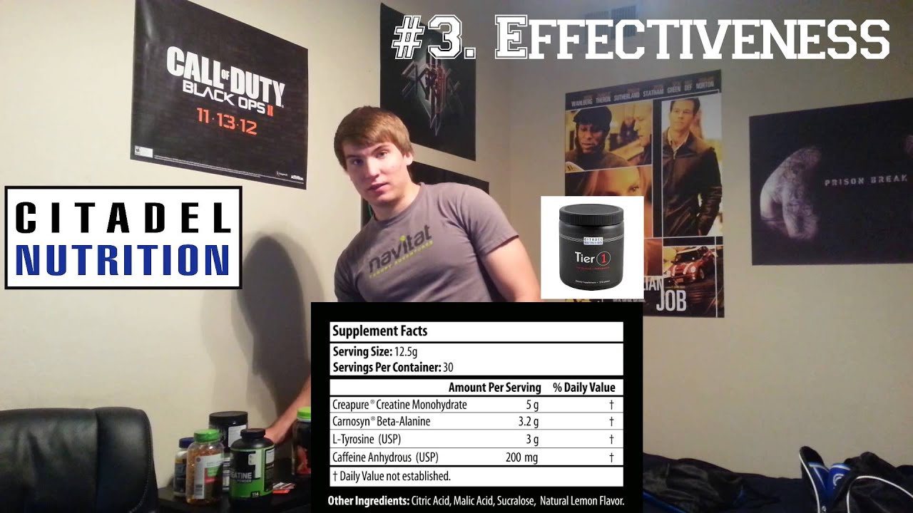 My favorite Pre workout - Tier one by Citadel Nutrition - My favorite Pre workout - Tier one by Citadel Nutrition