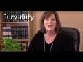 How Jury Duty works. Video #1 of the series.