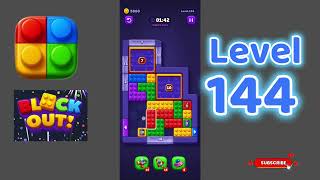 Block Out Level 144 Walkthrough | Solutionguruji | Gameplay Color Sort Puzzle