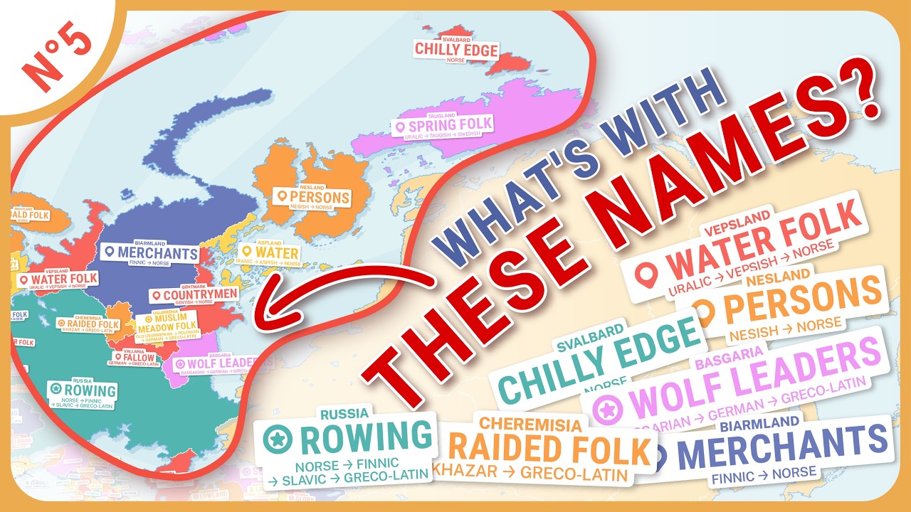 Названия стран Северо-Восточной Европы объяснены с помощью концепции построения мира.