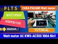 Cara Pasang Watt meter AC KWS-AC300 100A 6in1 | Murah dan Cakep