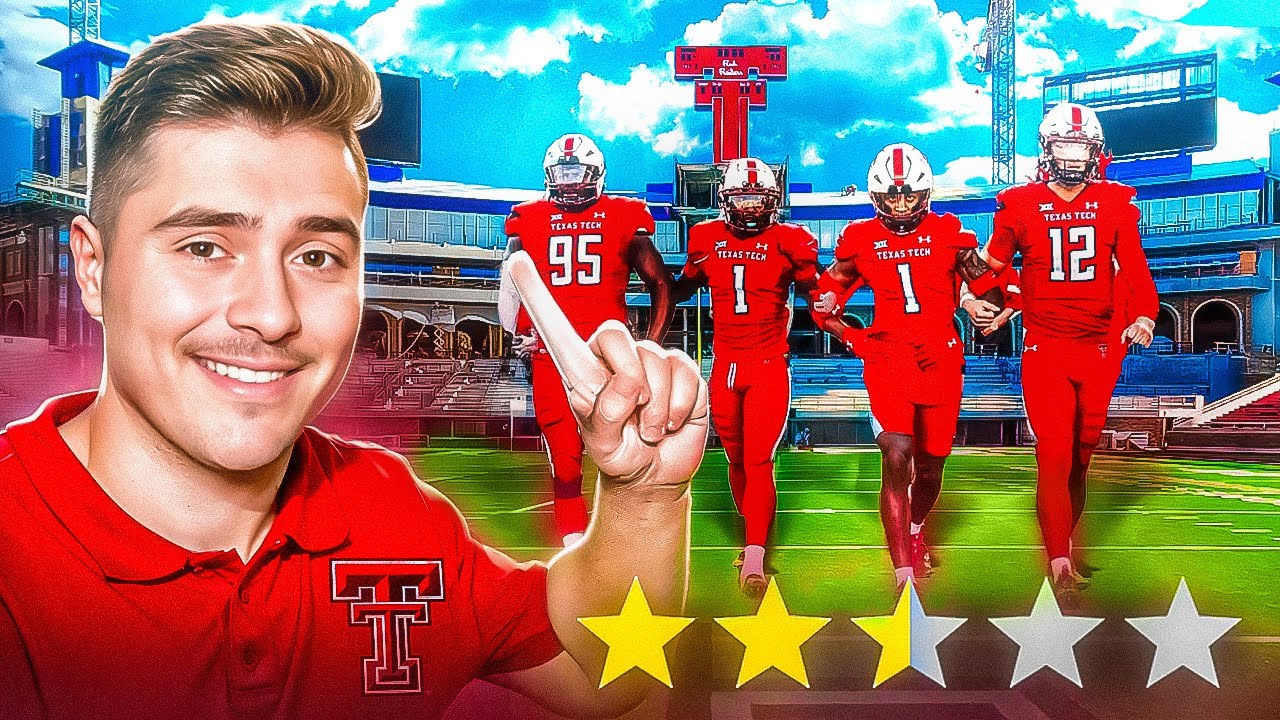 Red Raider Fans Rebuild Their School in CFB 25!
