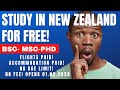 HOW TO MOVE TO NEW ZEALAND FOR FREE IN 2023 | OPENS 01.02.2023 #scholarship #newzealand
