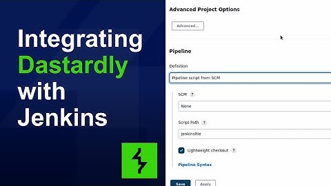 Integrating Dastardly with Jenkins