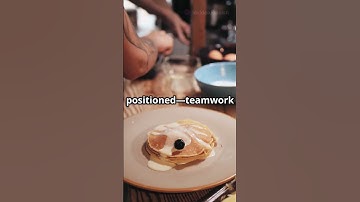 Miniature Workers Build a Pancake Tower! #youtubeshorts #food