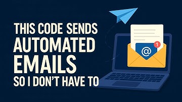 Automate Sending an Email with Python! (Tutorial)