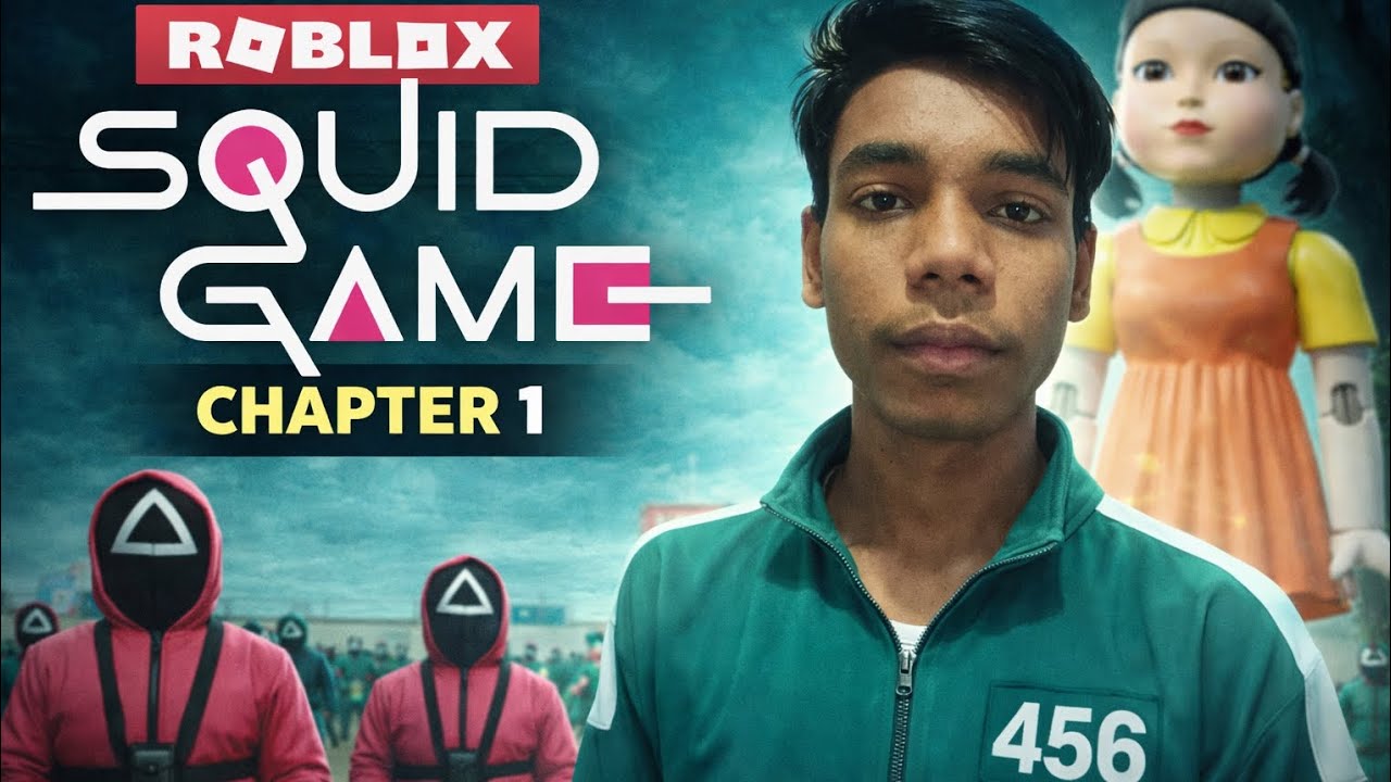 First Time Playing Roblox Squid Game Chapter 1 | Hindi Gameplay 🔥