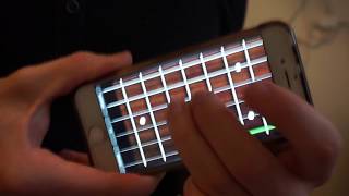 Cliffs Of Dover Intro played on iPhone (PocketGuitar app) screenshot 4