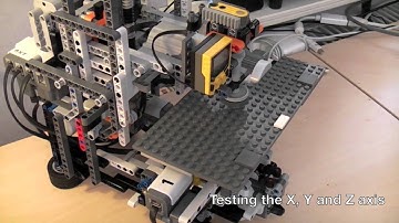 LEGO Mindstorms NXT 2.0 CNC mill