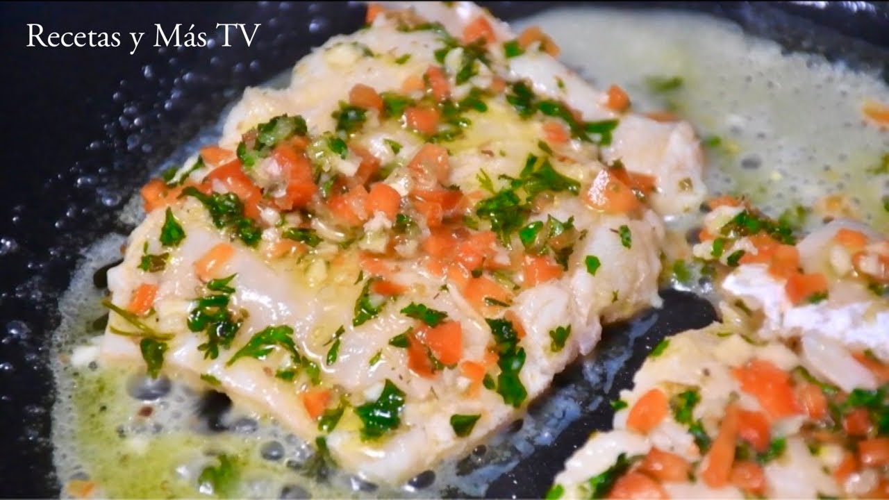 Filete de Pescado al Ajillo una receta riquisíma y diferente!