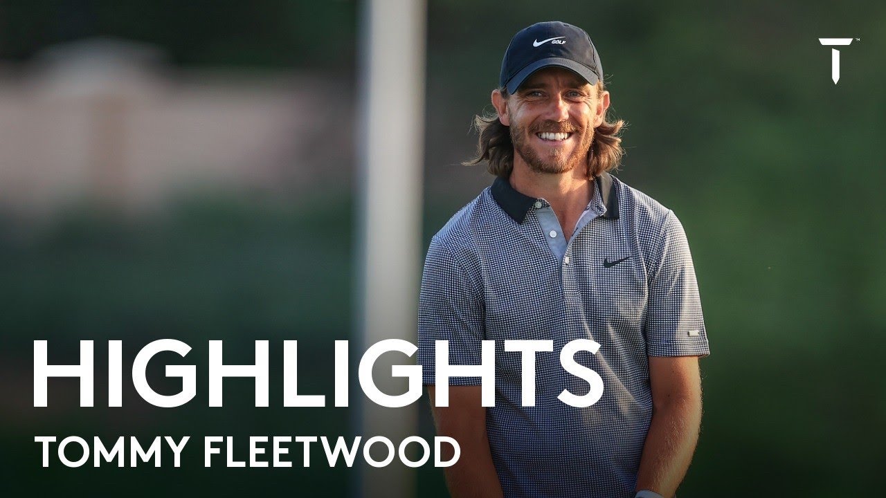 Tommy Fleetwood Round 2 Highlights | 2021 AVIV Dubai Championship