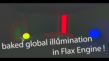 Flax Engine Tutorial - Global illumination in flax engine 1.3