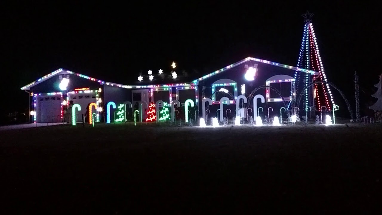 Christmas lights and Music YouTube