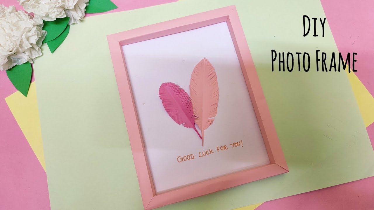 DIY Gift idea | Paper Photo Frame | Special Gift idea | DIY with Minnie