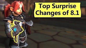 Biggest Undocumented Changes of 8.1