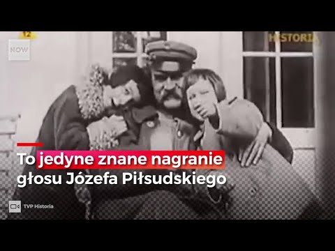 Jak brzmiał Józef Piłsudski? To prawdopodobnie jedyne nagranie jego głosu