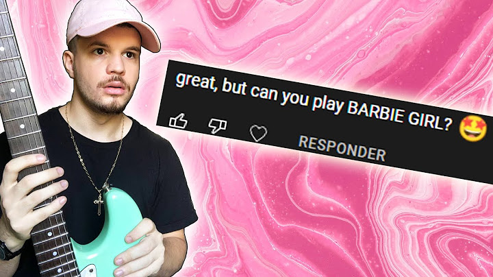 Barbie Girl Guitar version - Guitar performance video thumbnail