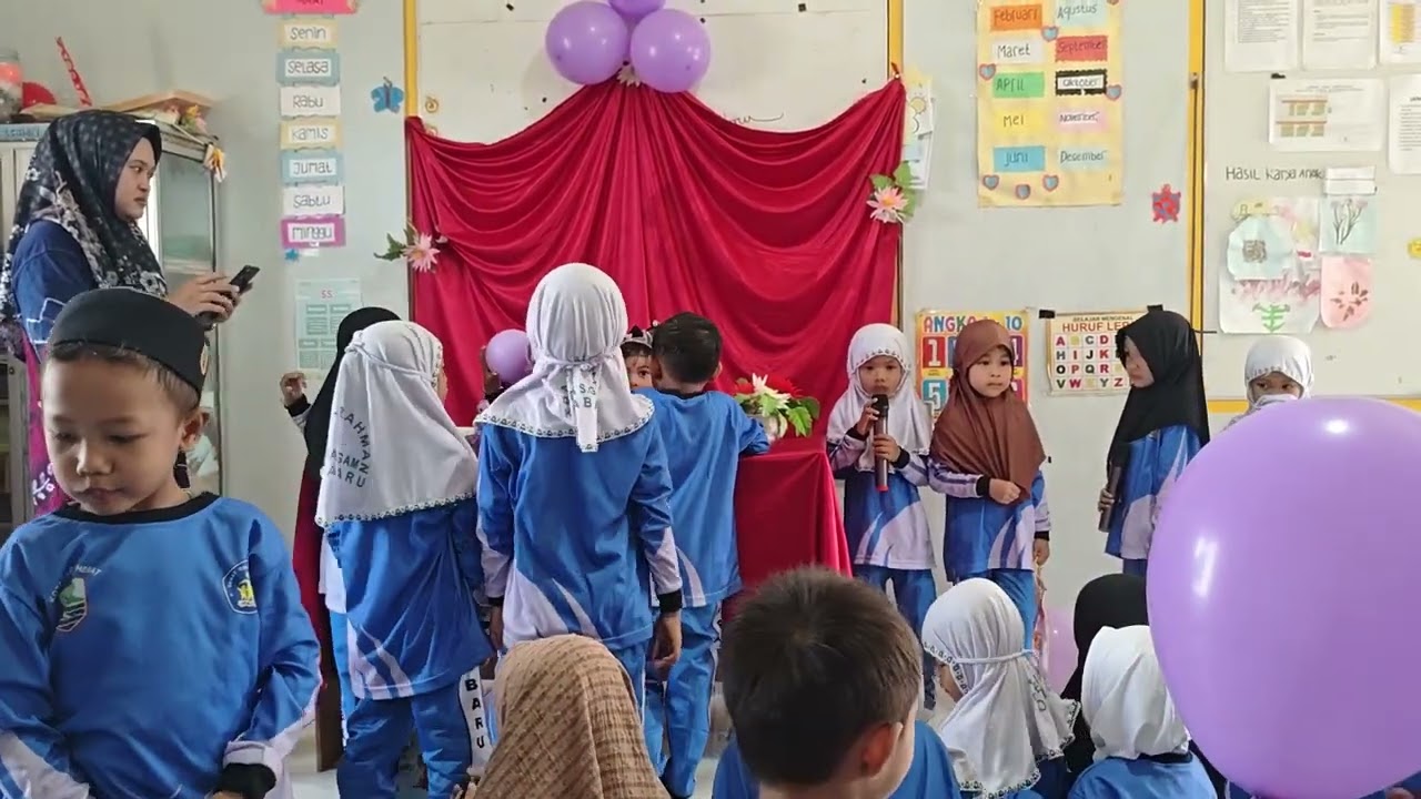 Ading virly ulang tahun yang ke 5