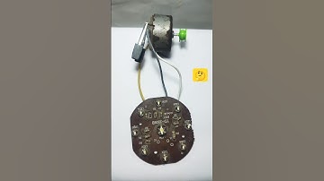 March 30, 2025 Dc motor generator || led bulb project || Electronic project #shorts #viralvideo #yt