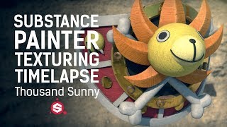 Texturing A Model In Substance Painter ~ Timelapse