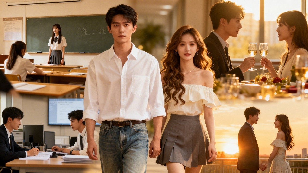 重生大二逆袭！远离渣女创业建传媒帝国，摆脱悲剧收获成功