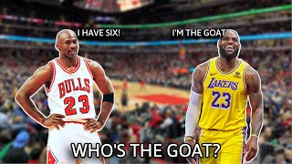 Michael Jordan vs. LeBron James - Who's The GOAT?