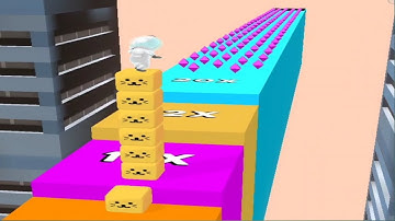 Best Cube Surfer Gameplay Walkthrough All Levels 10 New Skin Pro Mod Apk Android iOS Voodoo Game