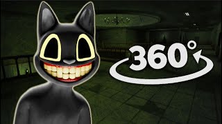 Cartoon Cat Experience - 360 Video Horror Animation Vr