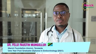 Dr. Felix Faustin Mungulluh, Merck Foundation Diabetes & Hypertension Blue Points Alumni, Tanzania