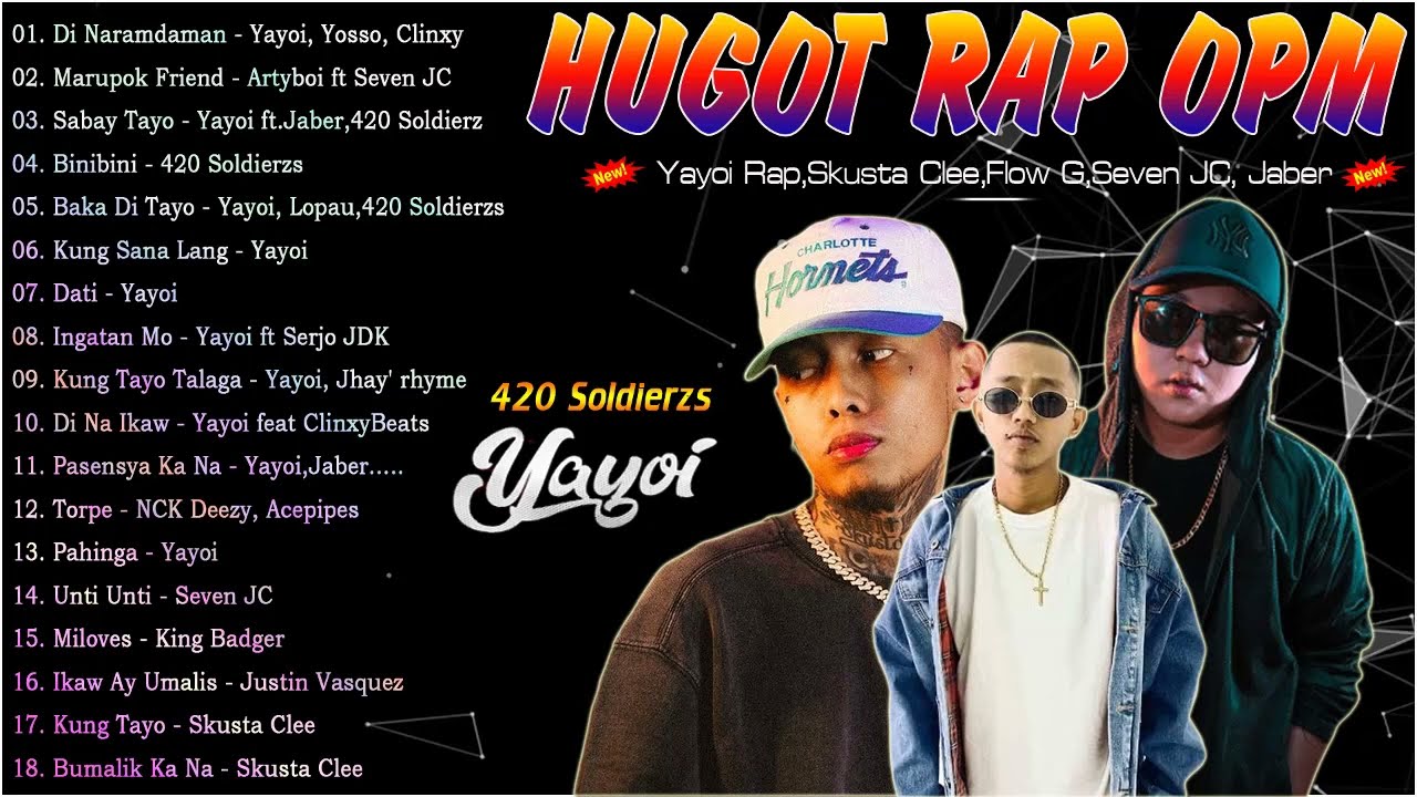Yayoi Songs,King Badger,Seven JC,420 Soldierzs,Clinxy - Best HUGOT Rap Trending 2023 Vol9895