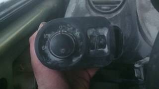 SEAT TOLEDO III 5P ALTEA JAK WYJĄĆ WŁĄCZNIK ŚWIATEŁ Light switch remove