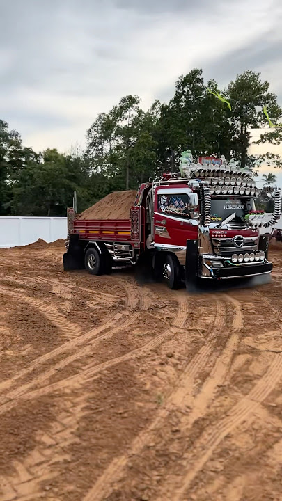 Dump Truck Thailand Viral 9 Million Views On YouTube #dumptruck #truckthailand #shorts