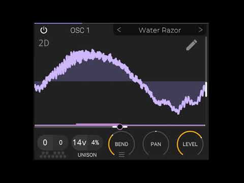 Modulating the phase of an oscillator's phase distortion.
