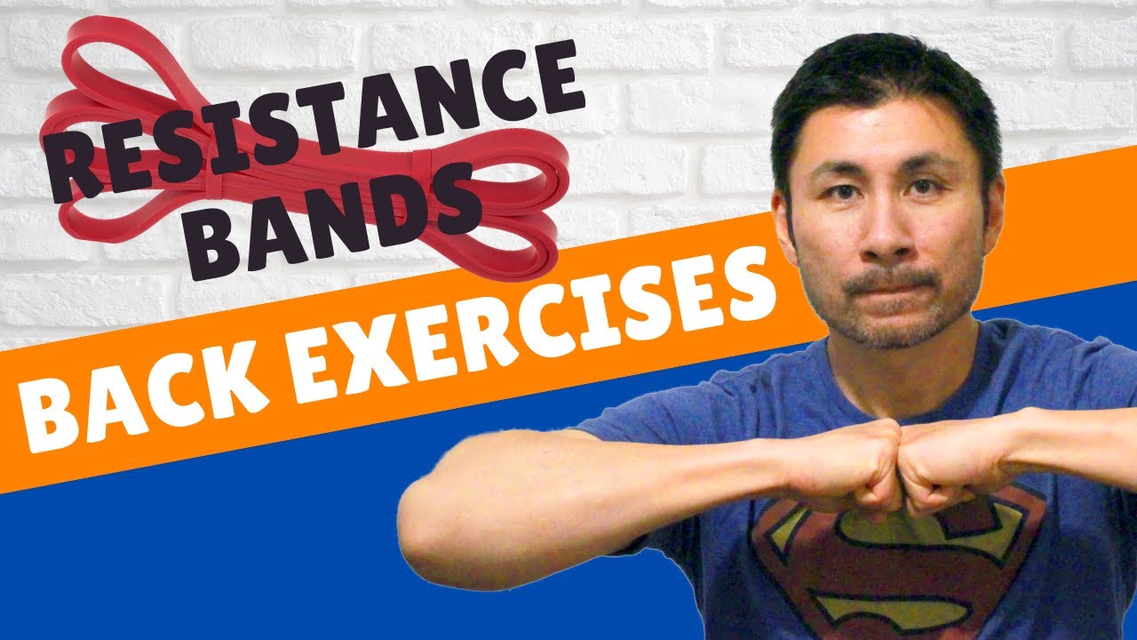RESISTANCE BAND BACK EXERCISES Home Workout to build a strong back