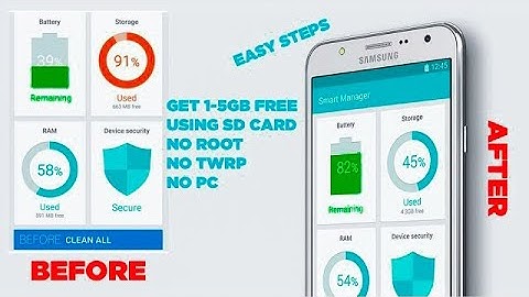 Samsung Ki Strorage Kaise Badhaye/how to increase samsung j2 storage   100%