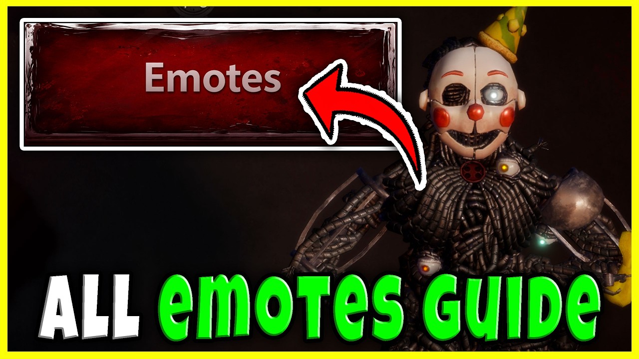 ALL EMOTES in BITE BY NIGHT FULL GUIDE how to GET EMOTES Roblox - YouTube