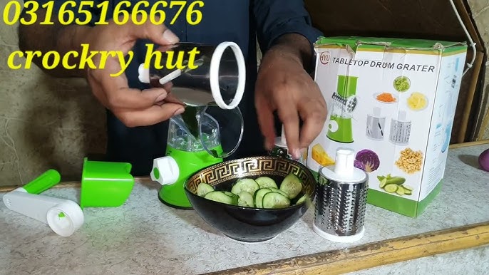 Tabletop Drum Grater