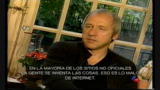Mark Knopfler - Interview in Spain 2001