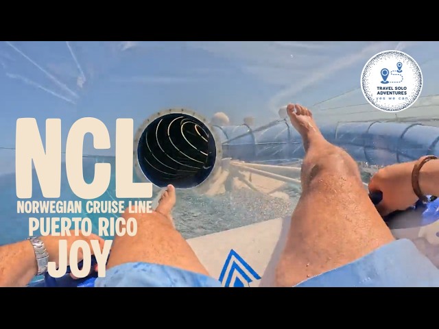 NCL Joy. So much fun during my last 3 days onboard—you don’t want to miss this! Puerto Rico Amazing